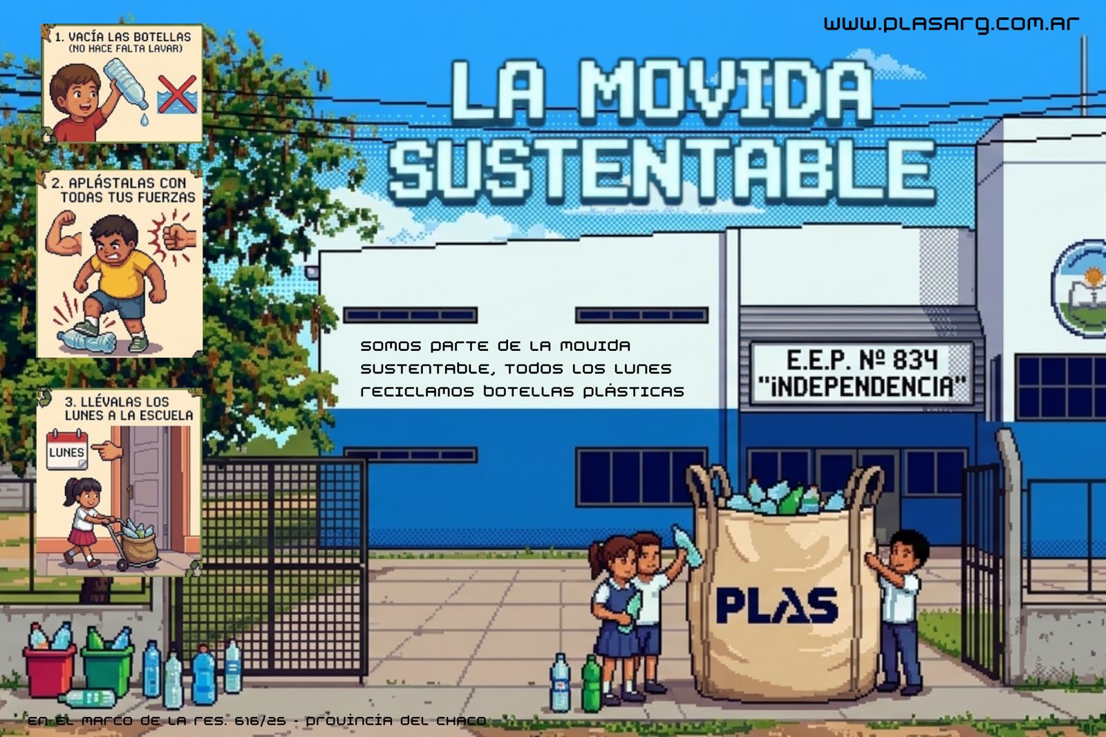 Transformando Plástico en Futuro  "Mi Pupitre Reciclado"